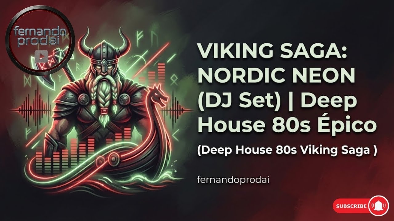 Viking Saga Nordic Neon  Deep House 80s Épico • fernandoprodai