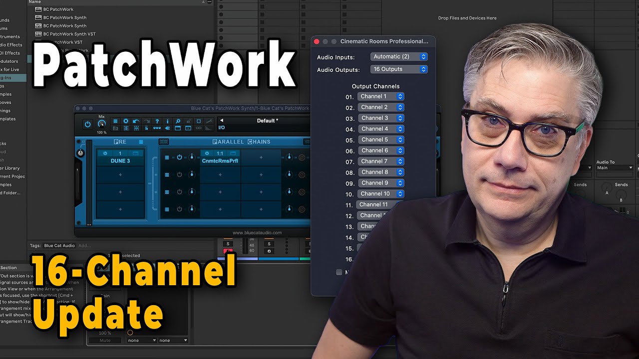 Blue Cat PatchWork 16-Channel Update: Revolutionary Feature, Frustrating Bug