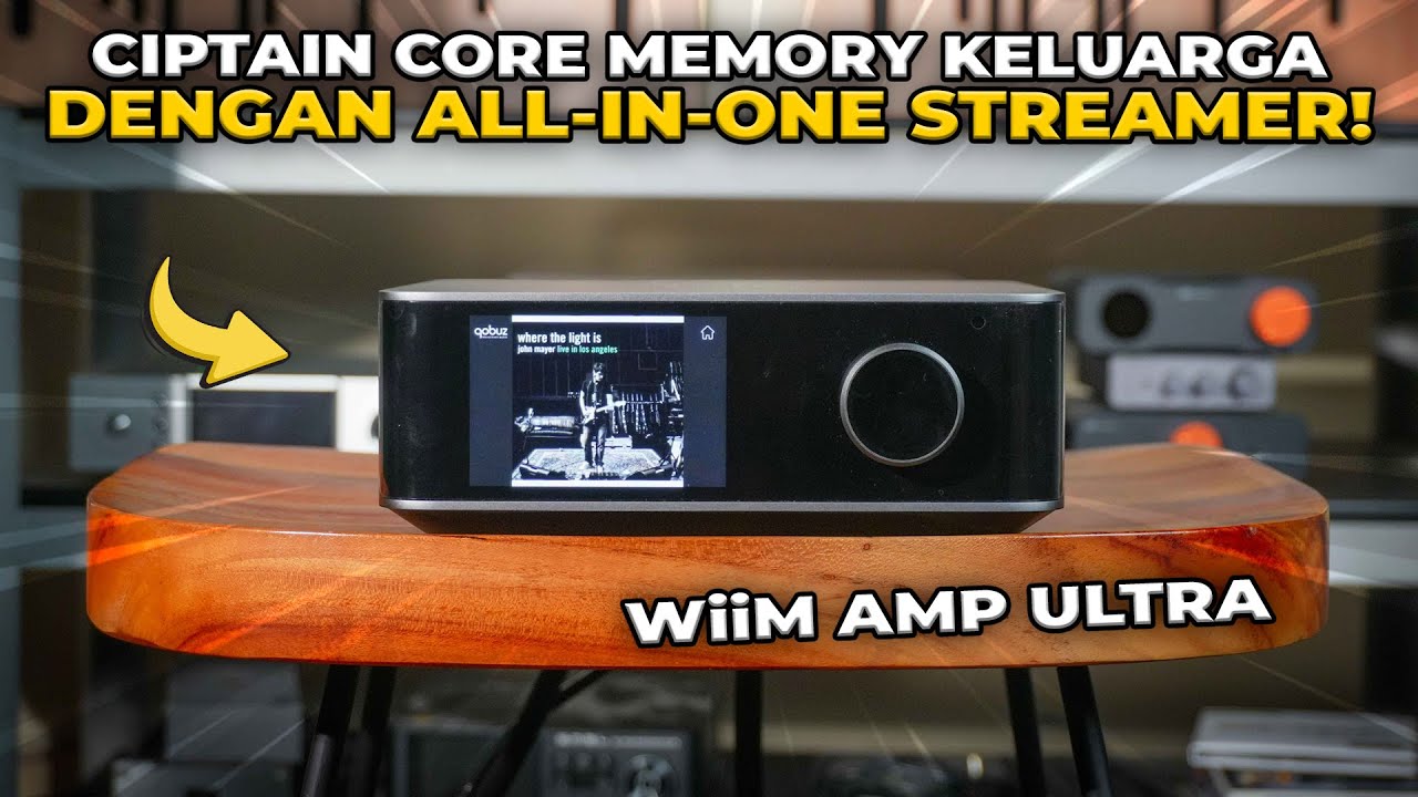 All in One Music Streamer untuk Sistem Home Audio | WiiM AMP ULTRA Review