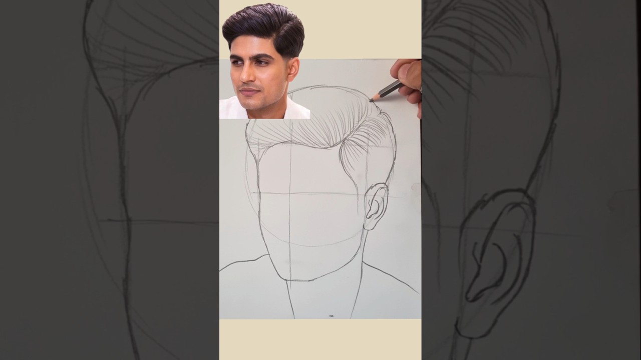 Gujarat Titans Shubman Gill Drawing IPL #IPL #gujarattitans