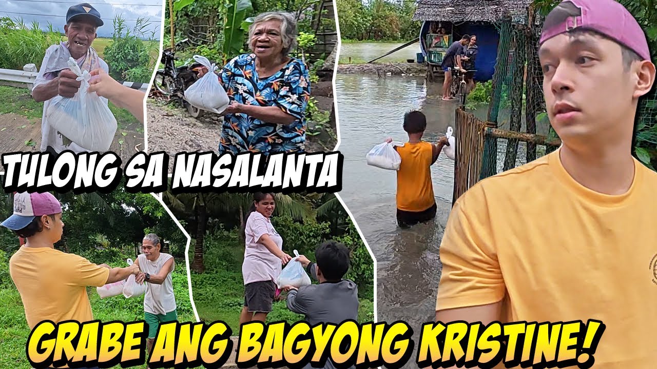 NAMIGAY KAMI AGAD NG AYUDA SA MGA NASALANTA NG BAGYONG KRISTINE