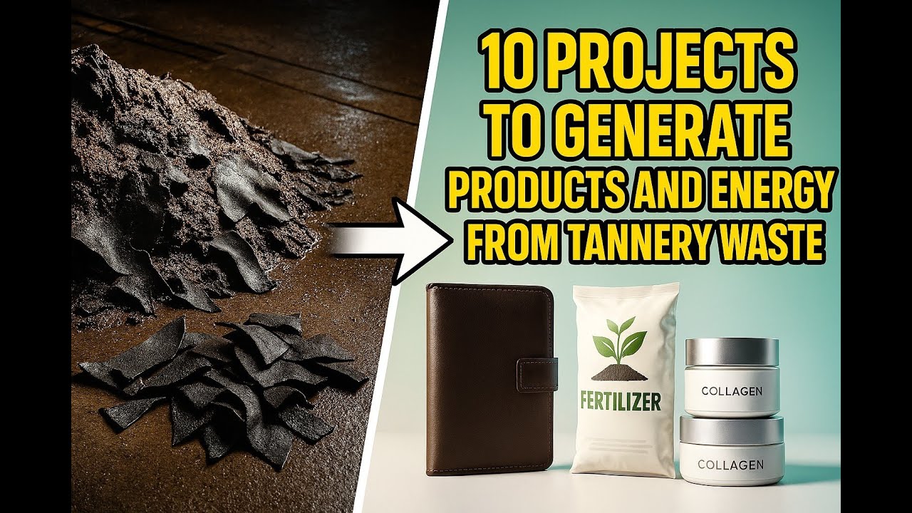 10 Projects to Generate Products and Energy from Tannery Waste