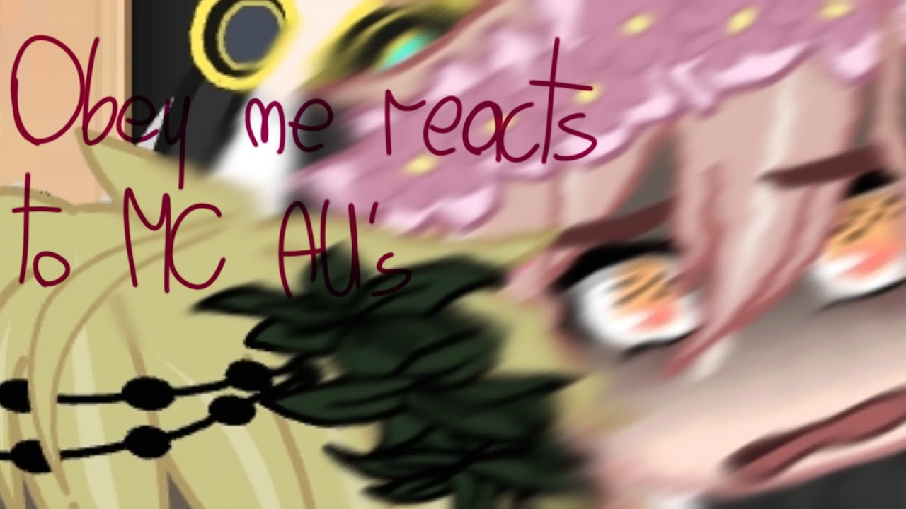 Obey Me! reacts to M/NB!MC AU's (Bad Apple!!) | Important news in the end | Alys• •San