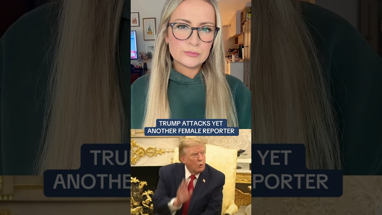 Trump attacks yet another female reporter