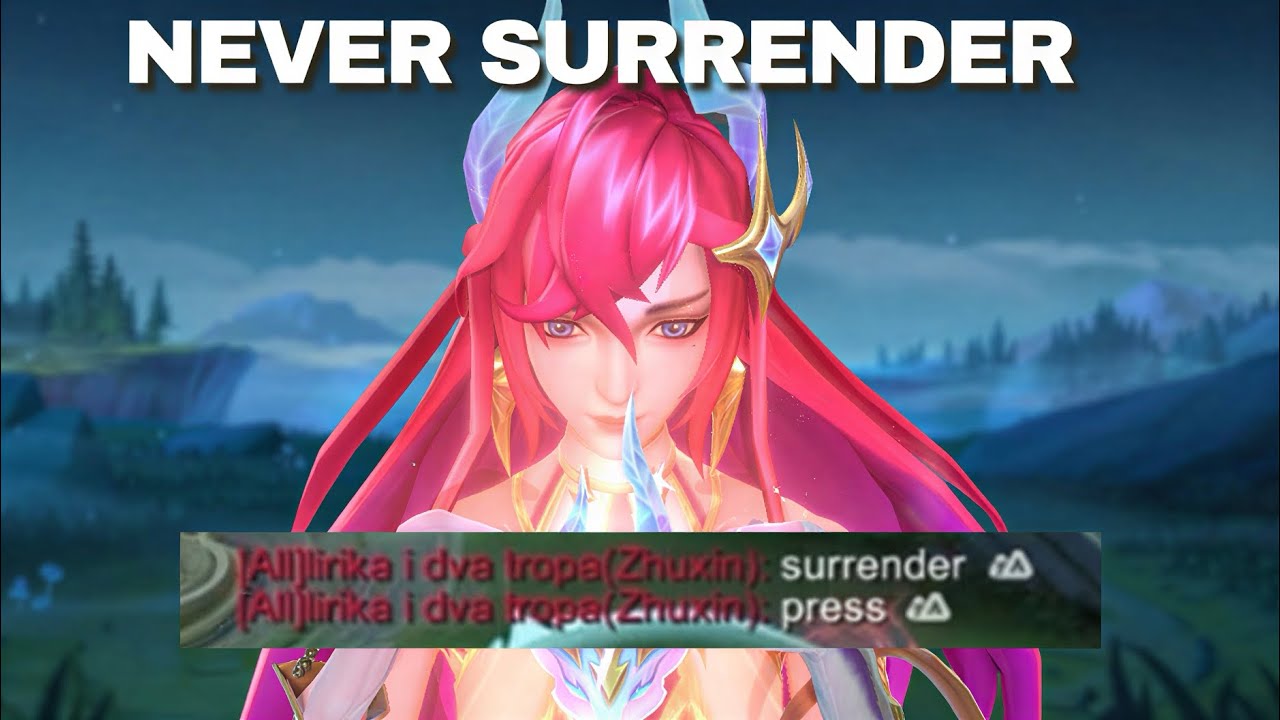 They Told Us To Surrender&hellip;