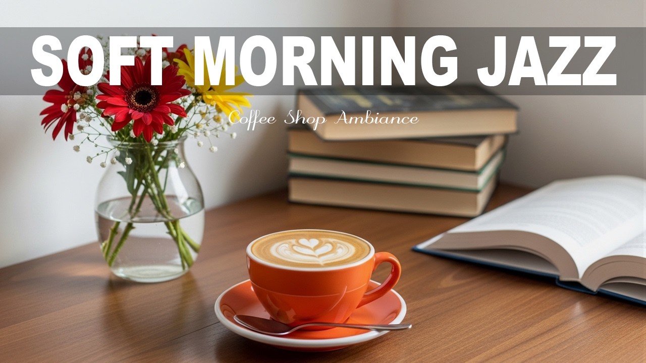 Soft Morning Jazz | Morning Ambiance Bossa Nova instrumental for Working and Studying☕