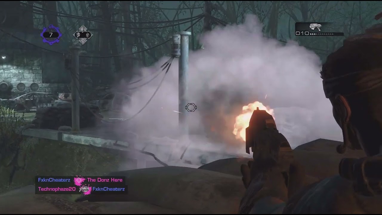 Gears of War:Got called cheat by sweaty team lol