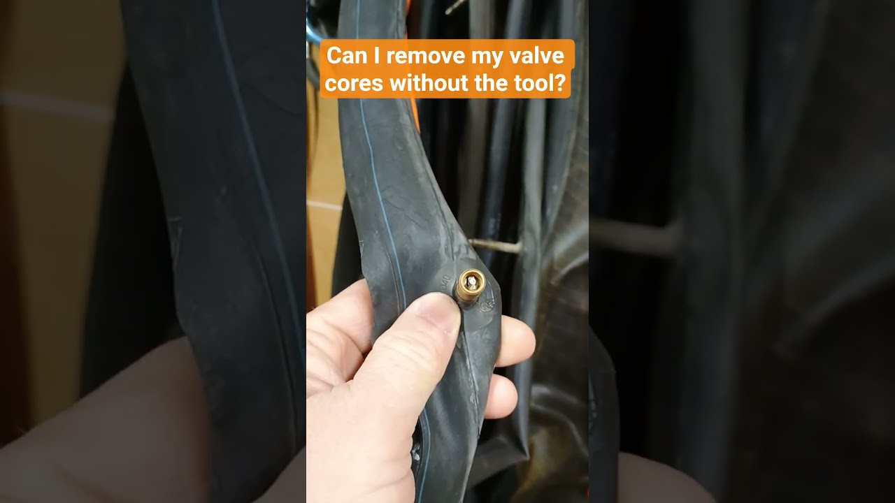 Можно ли снять золотники клапанов без инструмента? 