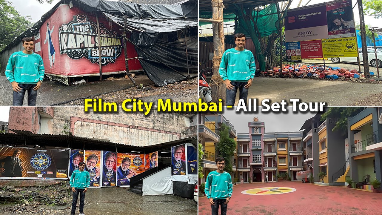 Film City Mumbai Tour 🔥| Bigg Boss Set, Kapil Sharma Show, TMKOC, KBC Set Tour