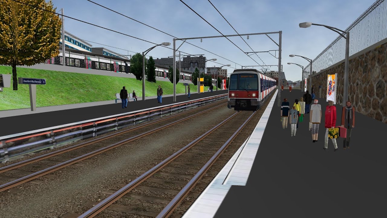 Open Rails - RER B - QADO 43