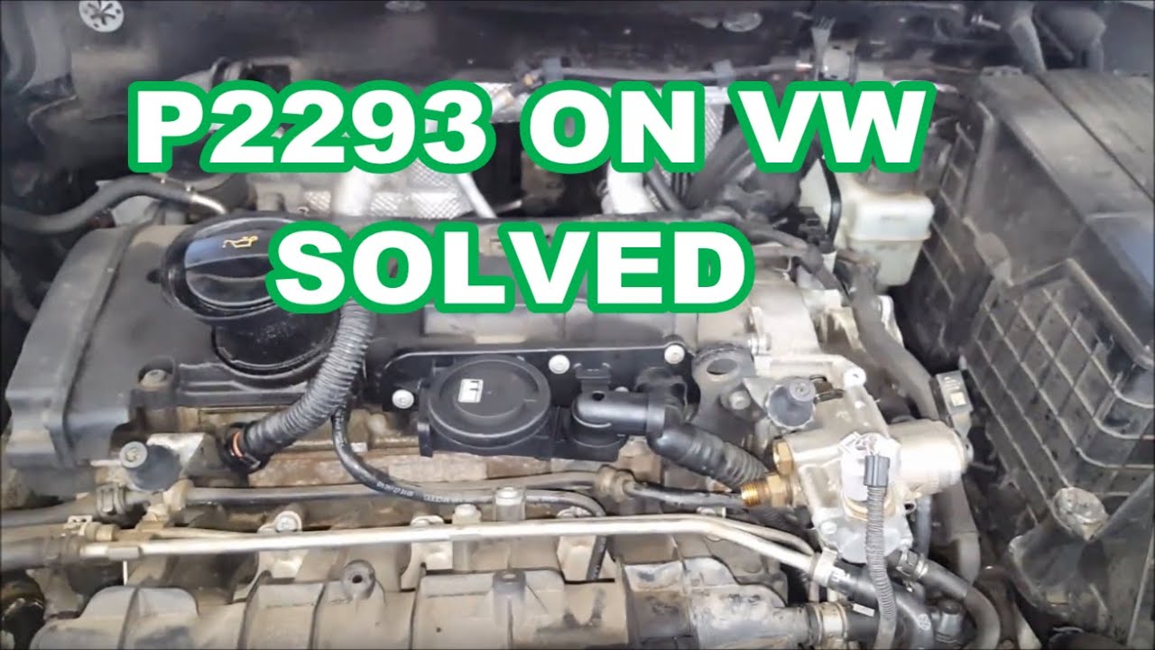VW / AUDI p2293 p0087 SOLVED Failed High Pressure Pump Cam Follower / Camshaft 2006 Volkswagen