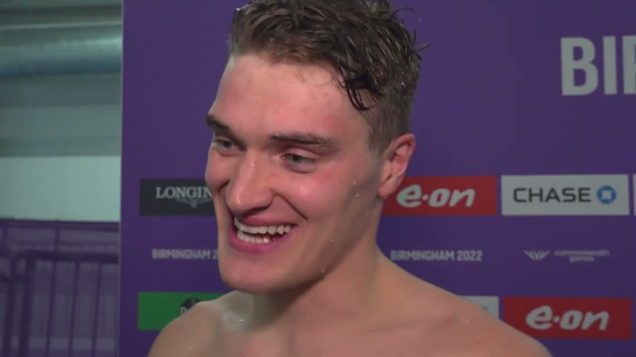 James Wilby on 100m breaststroke gold | Birmingham 2022 Commonwealth Games