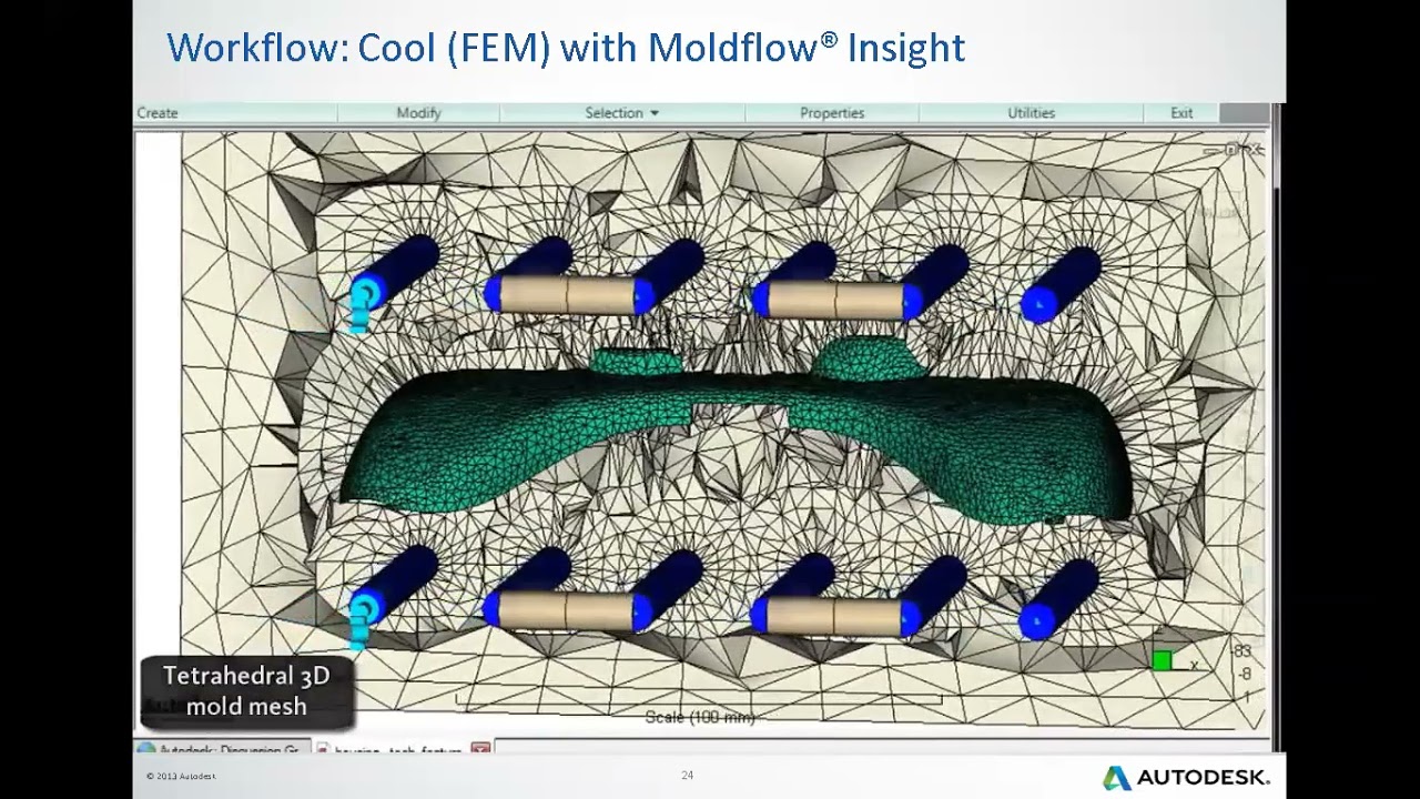 Moldflow Analysis: Conformal Cooling (Webinar)