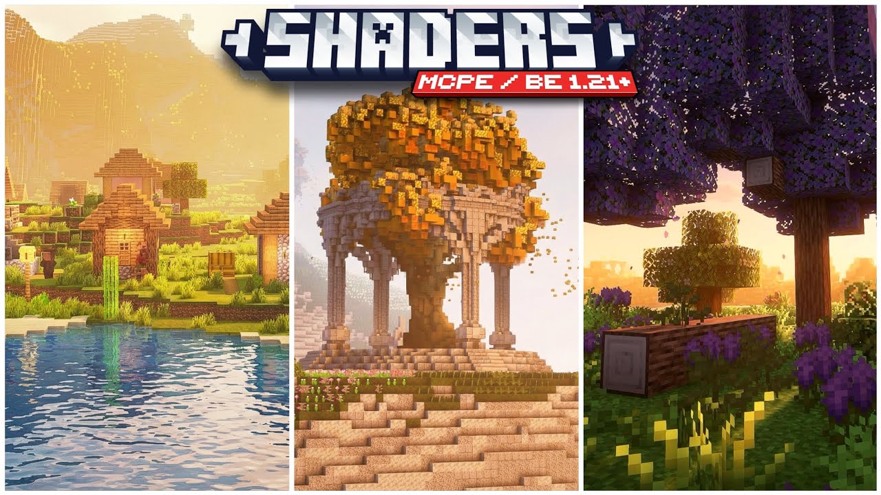 Top 5 NEW Realistic Shaders for MCPE 1.21 (Render Dragon Support & No Lag!)