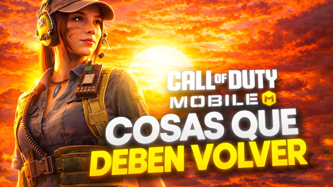 COSAS QUE DEBEN VOLVER URGENTEMENTE A COD MOBILE