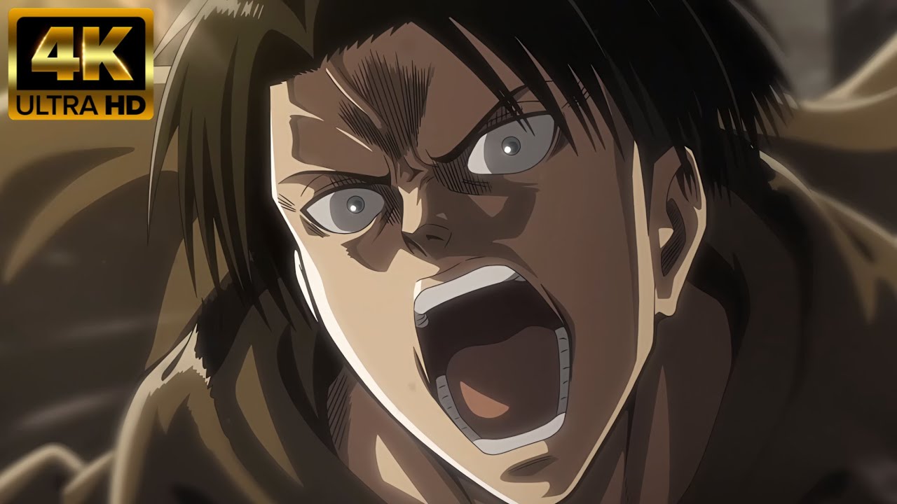 Levi vs Kenny Squad 4K/8K - Attack on Titan S3 E2