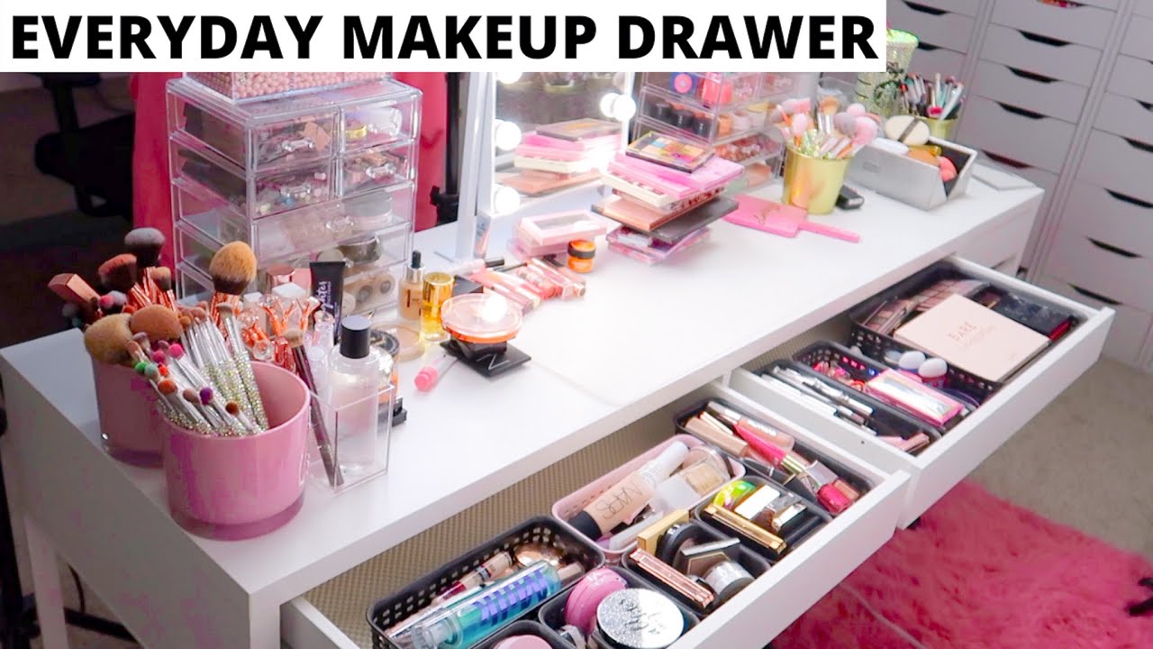 EVERYDAY MAKEUP DRAWER - SHOP MY STASH 2020