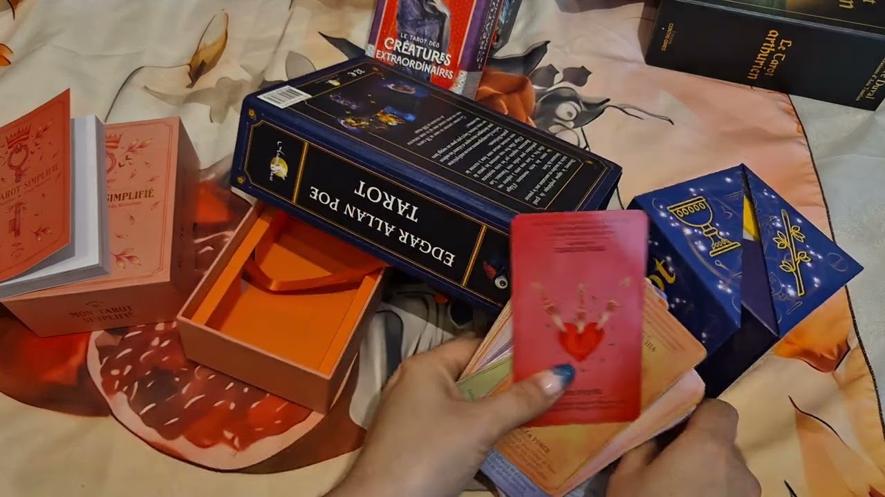 partie 2 je trie mes tarots #cartomancie #tarot #divination
