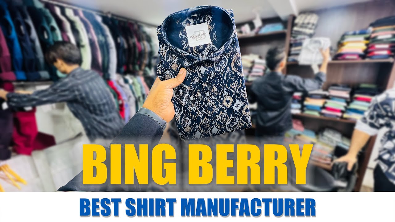 How BingBerry Dominates Khar Market's Shirt Manufacturing Industry |Shirt wholesale market mumbai