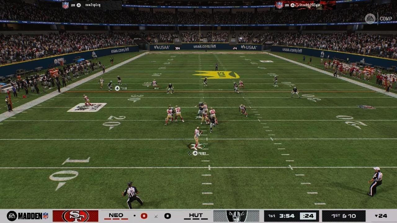 Sweaty Ranked Match - Madden 26 - No Commentary