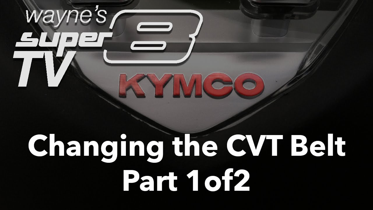 Super8 150 - Changing the CVT Belt 1of2