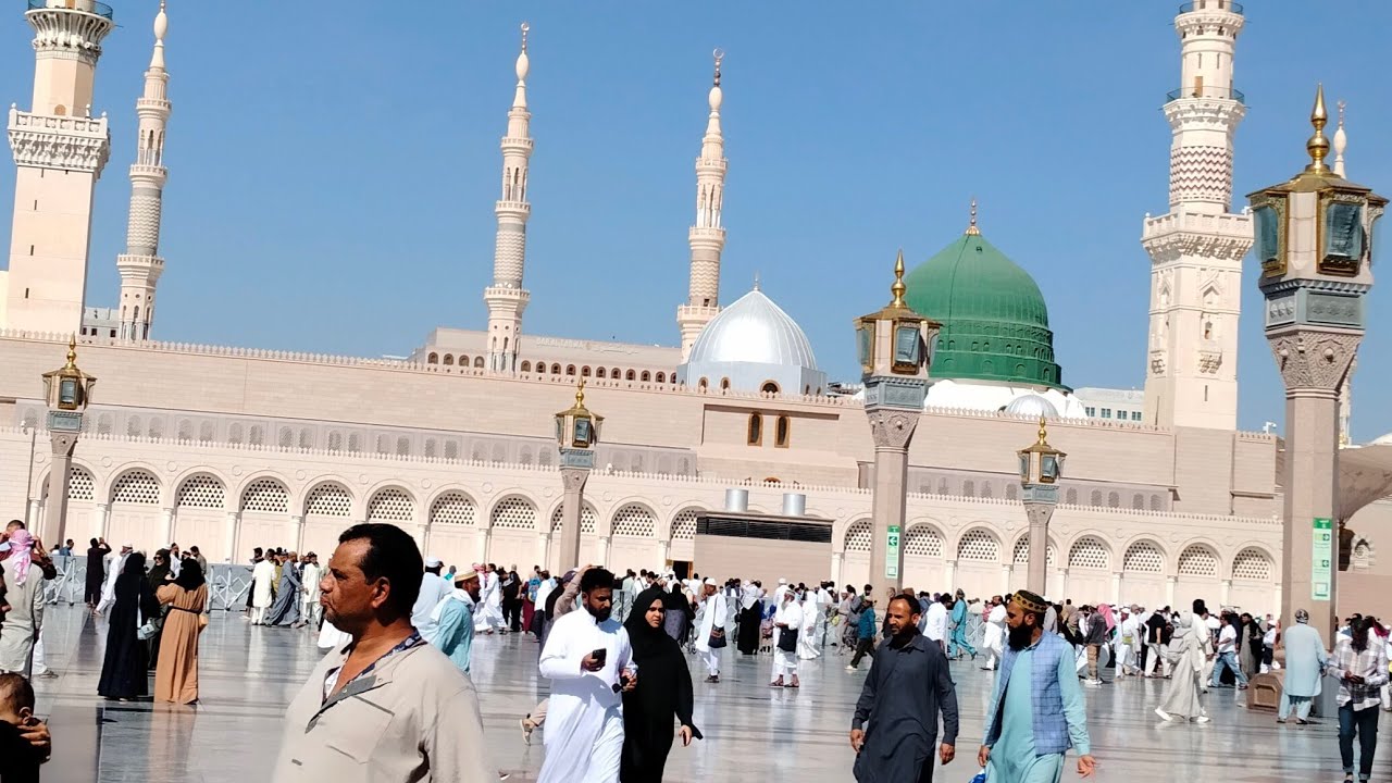 Alhamdulillah Ramzan first Jumma mubrak masjide nabbi 