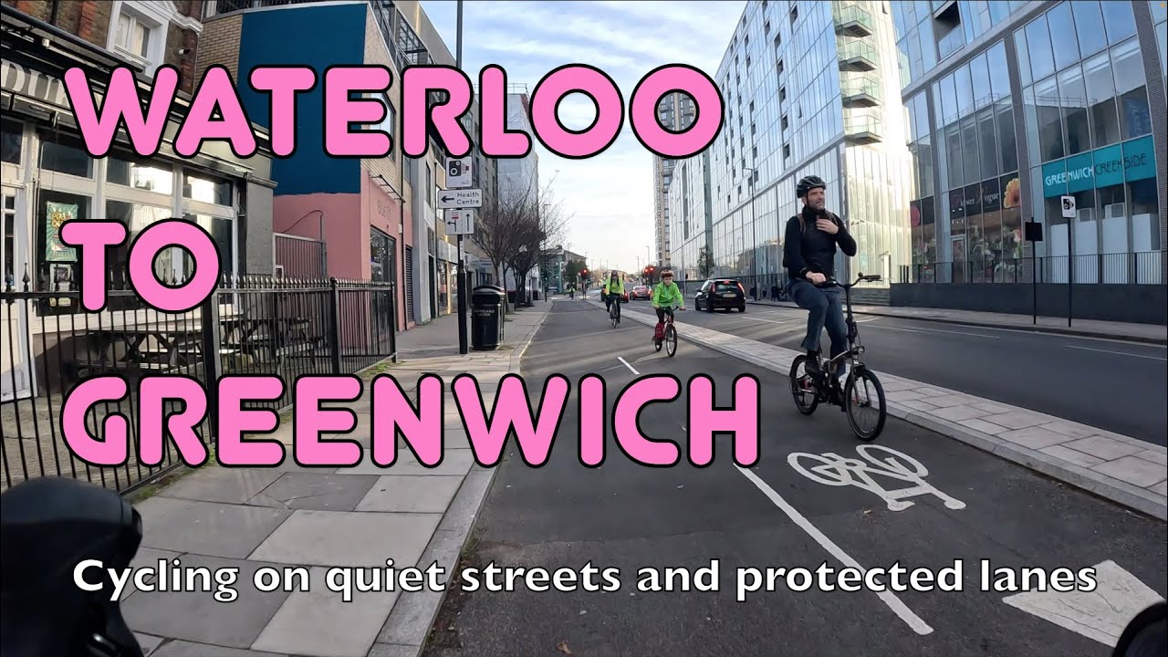 🚲 An amazing new way to cycle from Waterloo to Greenwich