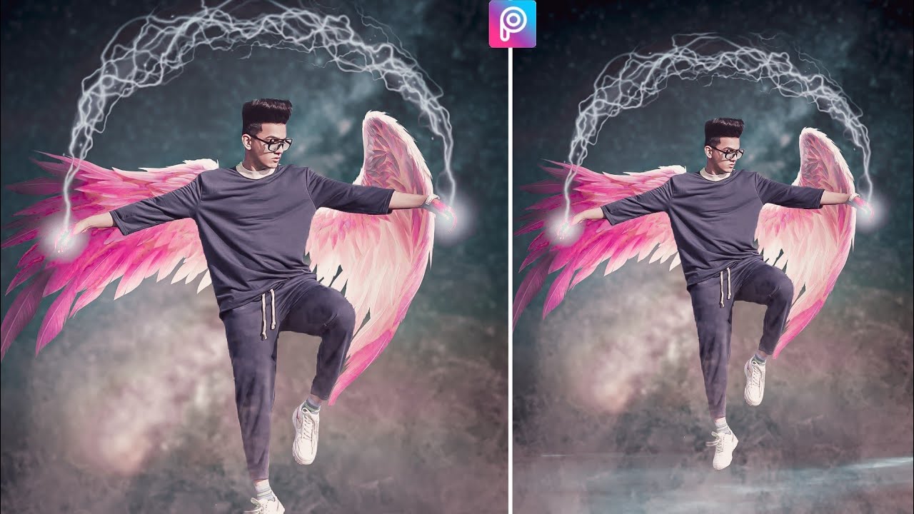 PicsArt Amazing Pink Wings Effect Photo Editing Tricks 2020 | New PicsArt Editing Tutorial