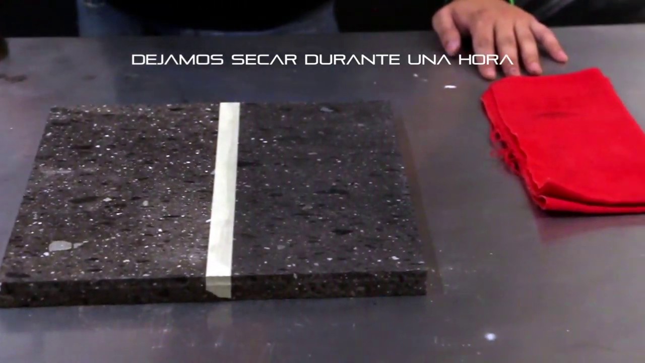 Como sellar e intensificar cantera negra? Sellador ecologico Nanotecnologia