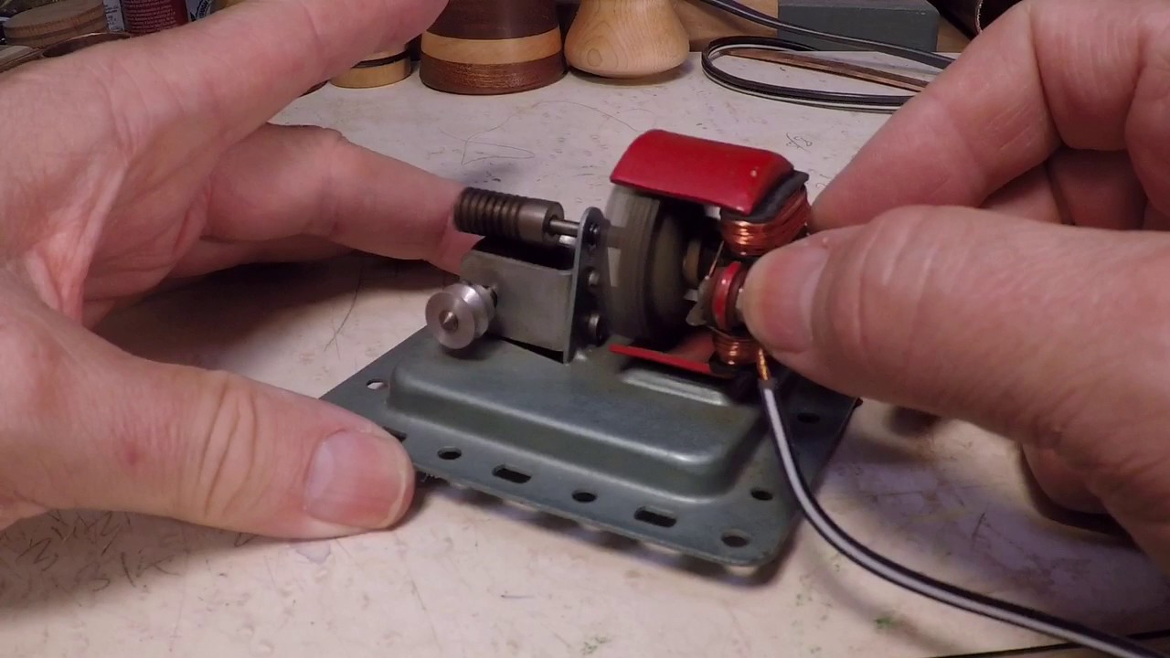 Toy Mystery DC Electric Motor  - Meccano? Erector?