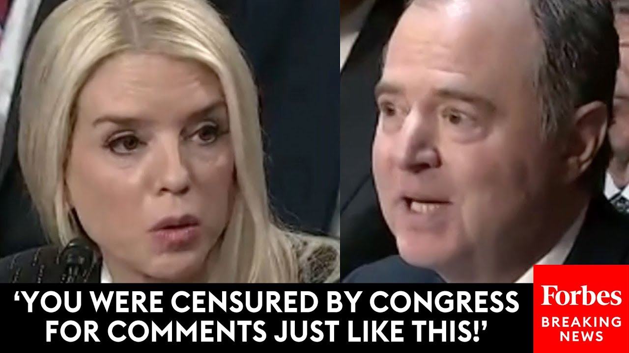 'I Can't Believe You're Asking Such A Question!': Pam Bondi And Adam Schiff Have Shock Clash
