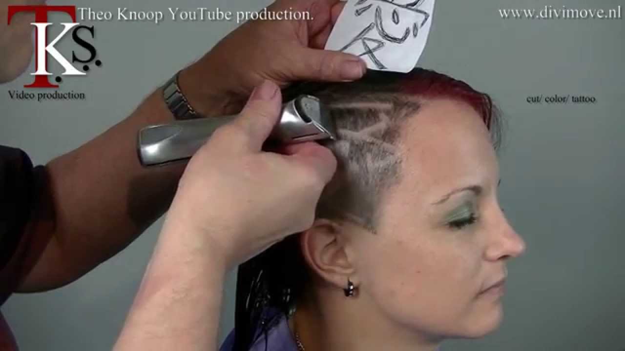 This is what I like to have!!!  Sissi's cut color and tattoo by T.K.S.