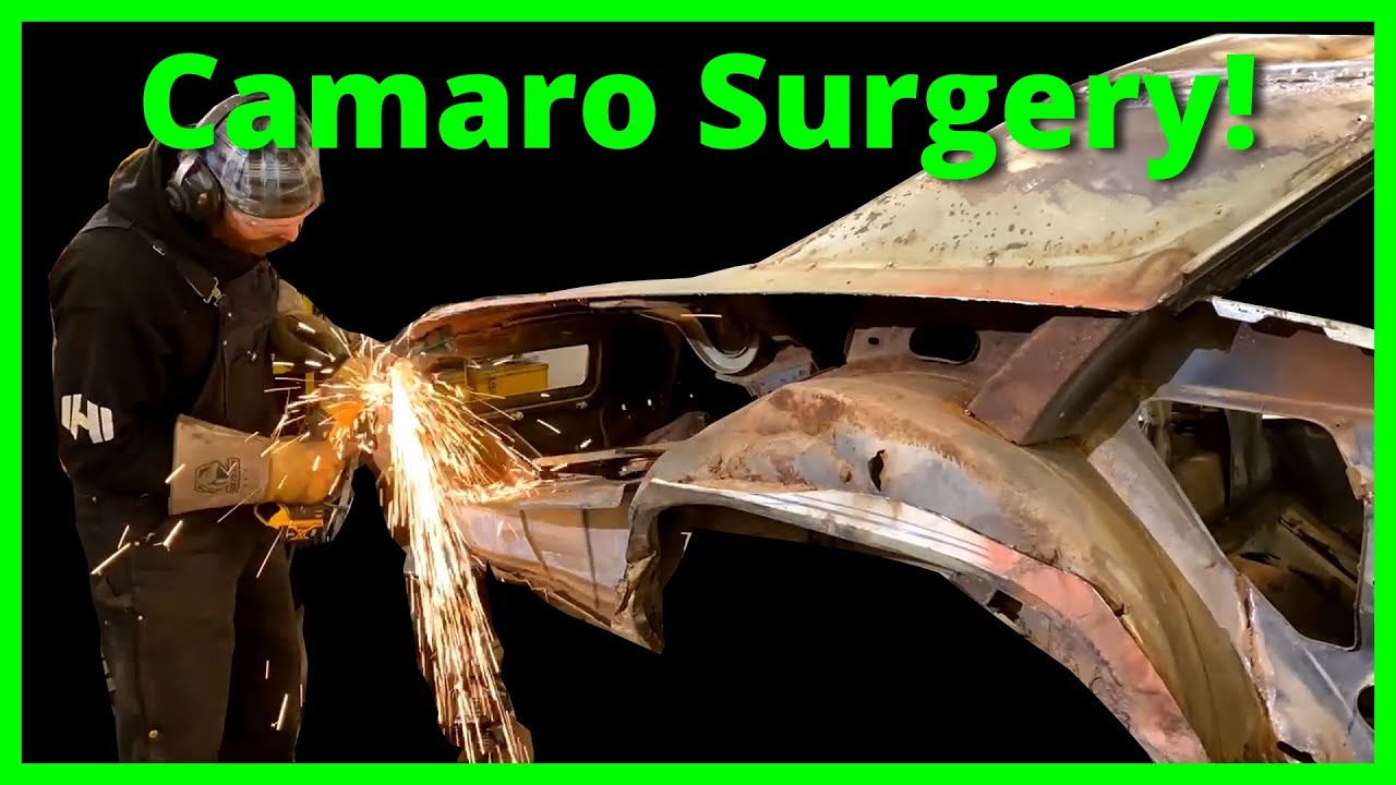 1969 Camaro Part 10- Removing Quarter Panel