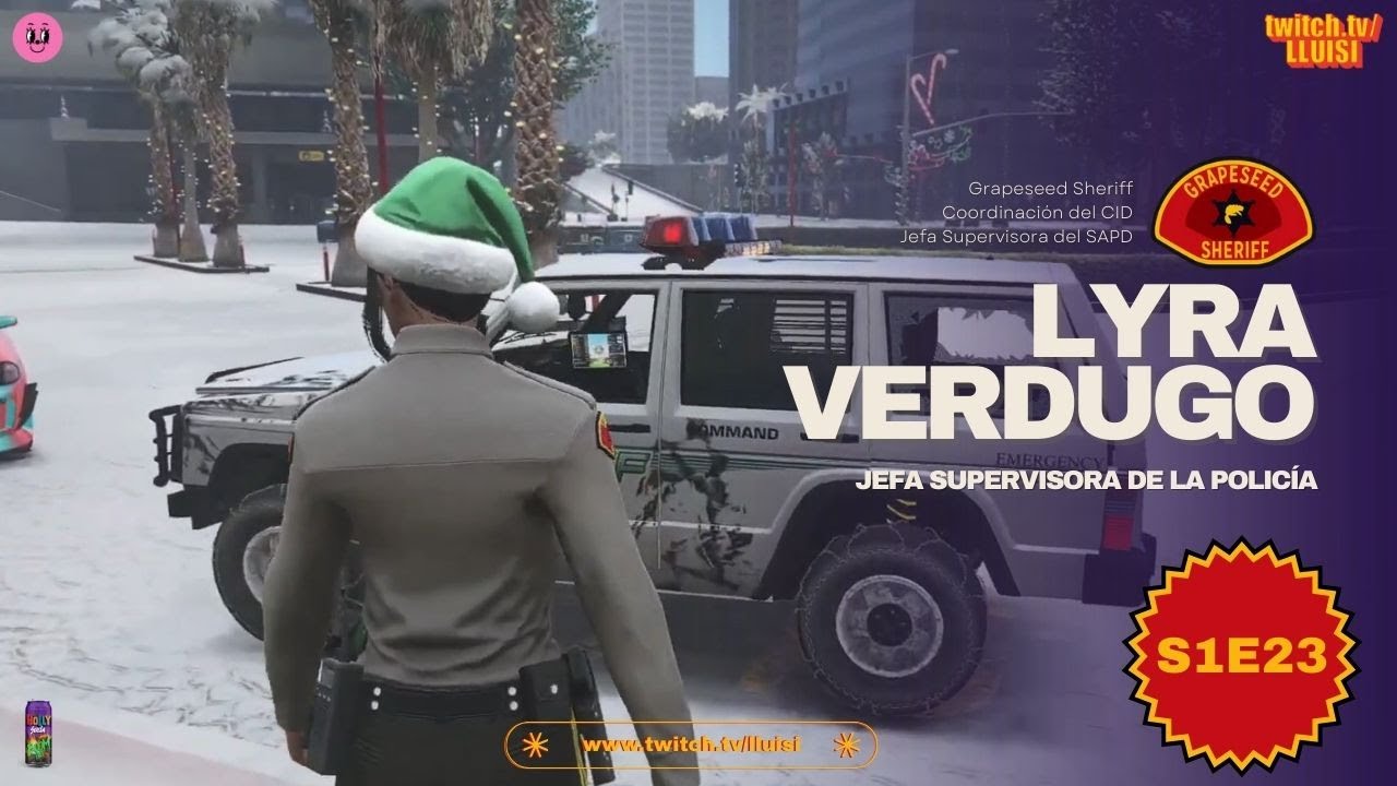 [🔴VOD] 🤠 [SHERIFF] [⭐⭐] Jefa Supervisora Lyra Verdugo | FamilyRP 2.0 #23
