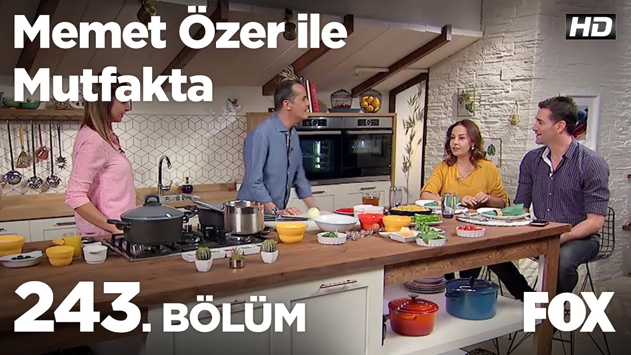 Memet Özer ile Mutfakta 243. Bölüm - Çiçek Dilligil ve Mert Bekir Aksoy