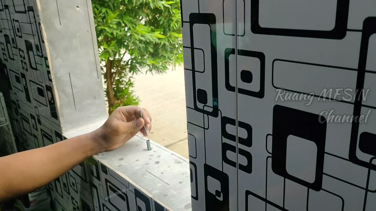 Kusen Alumunium 50*60 Pasang Sendiri di Rumah | Unboxing | Cara Pasang Mudah & Cepat @ruangmesin