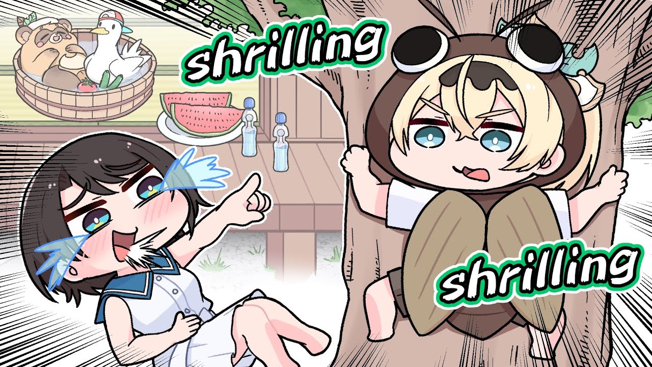 Subaru is amazed by Kazama’s cicada【Komainu/Clip/Hololive】