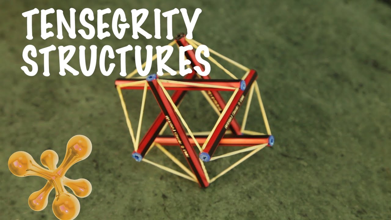 Rubberband Tensegrity Structures | DIY Tensegrity Model | D'Art of Science