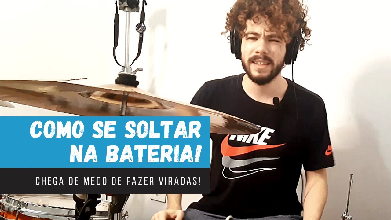 Como SE SOLTAR na Bateria!? | Você já se sentiu TRAVADO para tocar Bateria? | Henrique Zem