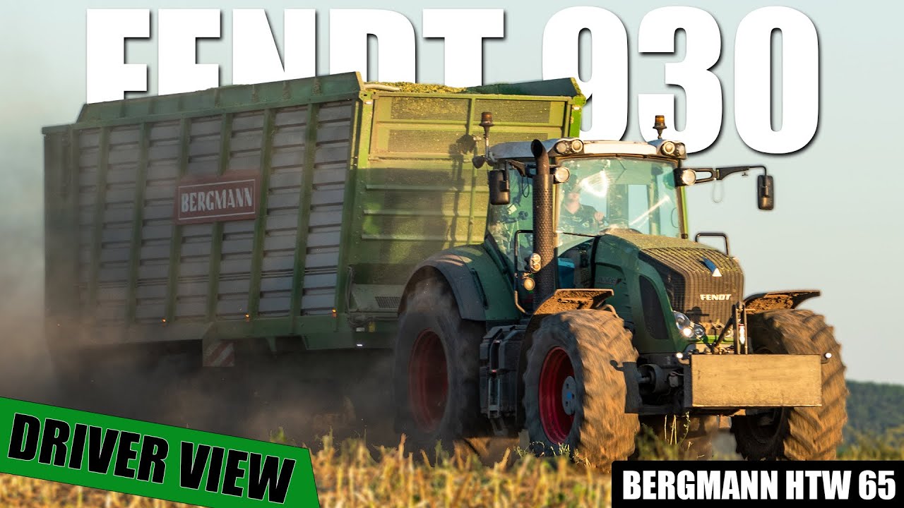FENDT 930 & Bergmann HTW 65 | Silage | GoPro/driver view