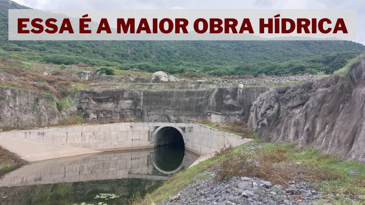 a MAIOR obra hídrica da AMÉRICA LATINA