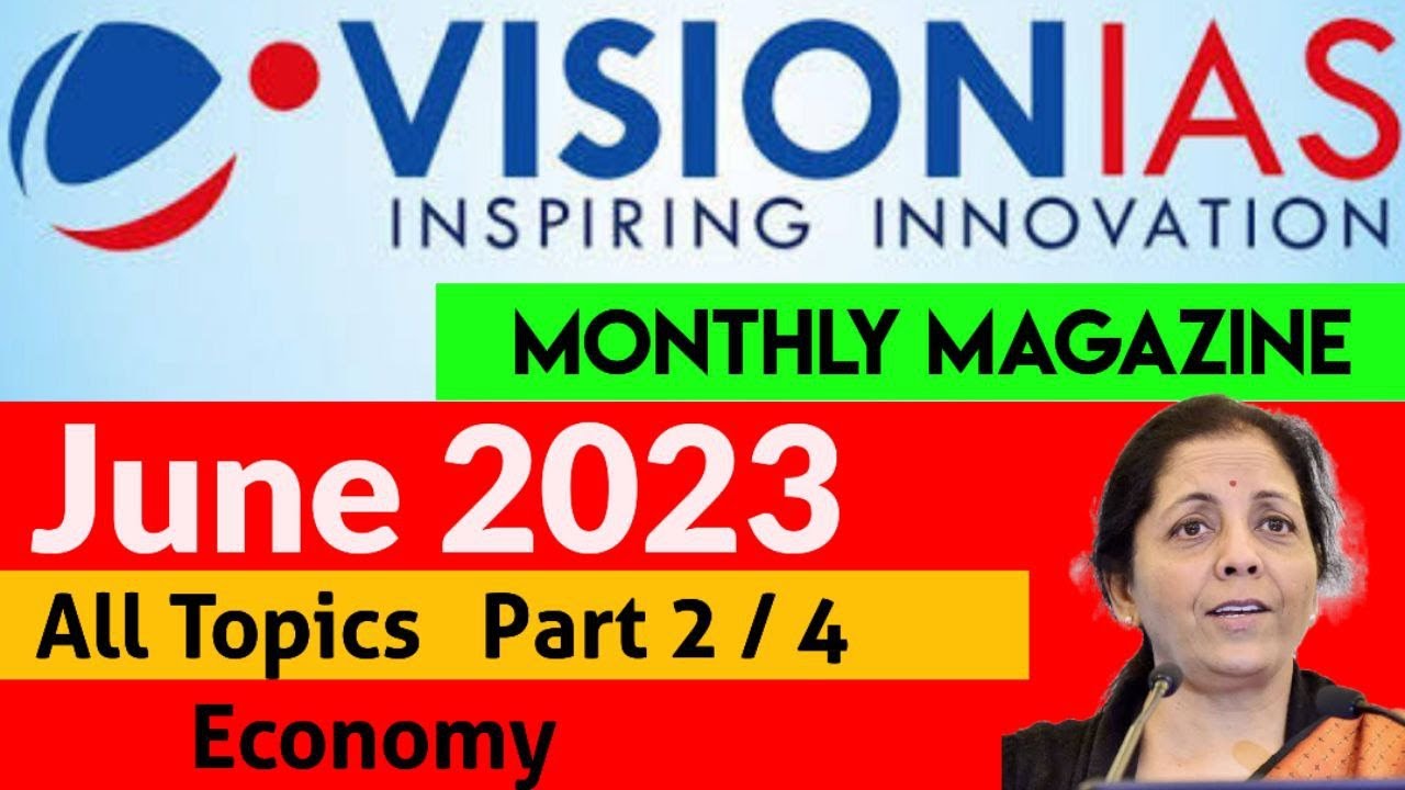 June  2023 | VisionIAS Monthly Current Affairs  | #upsc #upsc2023  #ias #currentaffairs #upsc2024