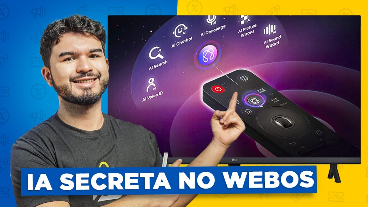 NÃO AJUSTE SUA TV LG MANUALMENTE! Use a Inteligência Artificial do WebOS 25