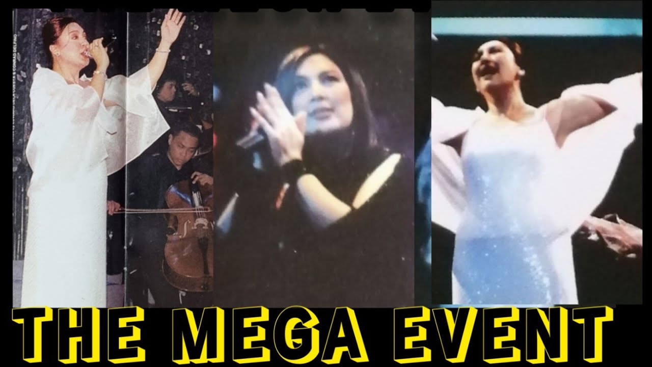 2002💕Sharon Cuneta sings gospel songs at The Mega Event
