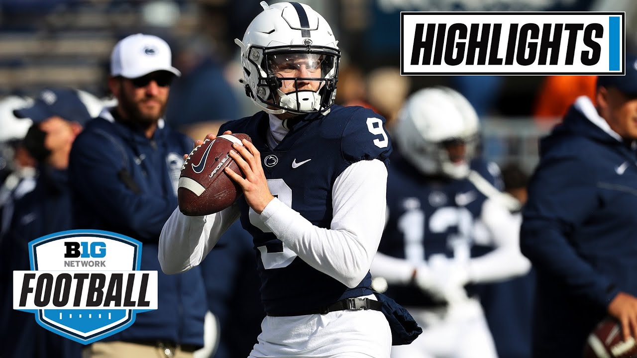 Rutgers at Penn State | Big Ten Football | Highlights Nov. 20, 2021