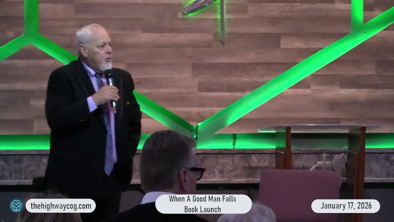 When A Good Man Falls Book Launch