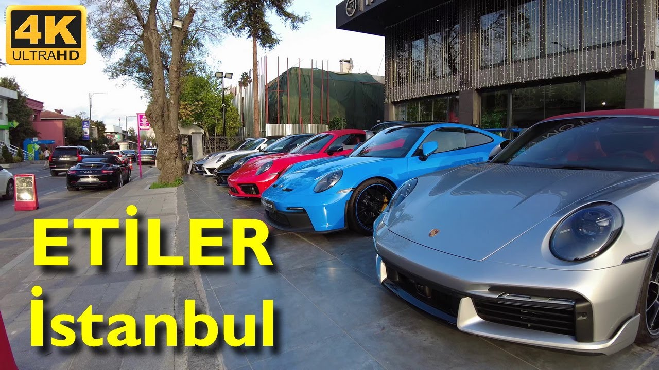 Etiler Walking Tour 4K UHD 50fps | Akmerkez - Nispetiye Street - Etiler
