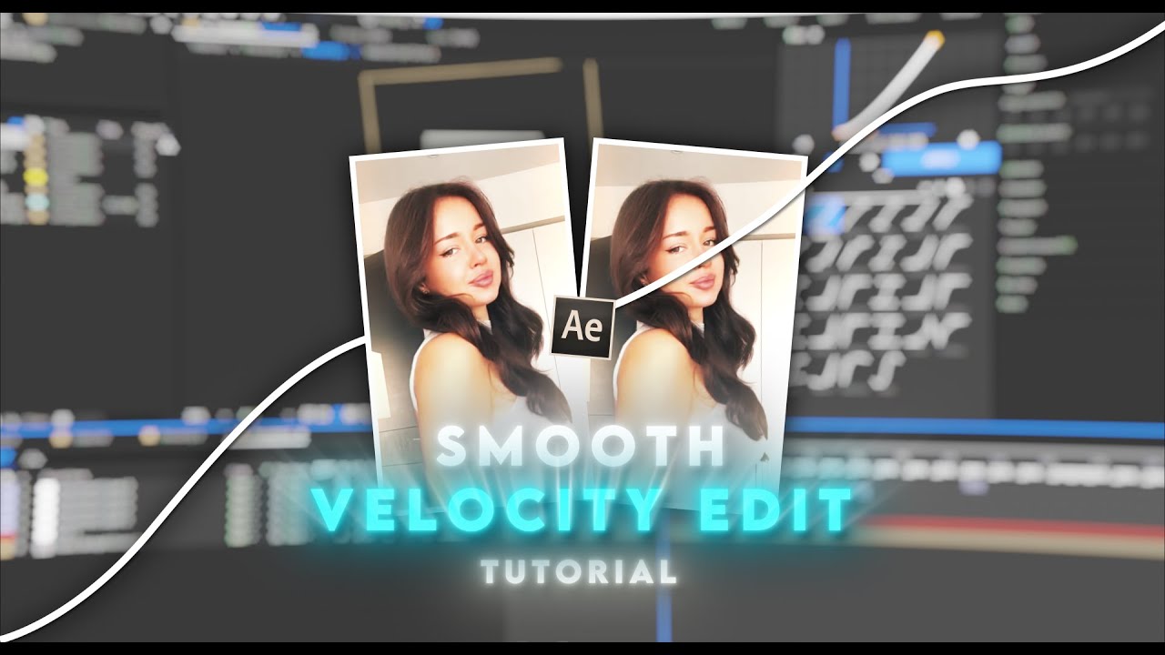 SMOOTH Velocity Edits in After Effects (Step-by-Step Tutorial)🔥🔥