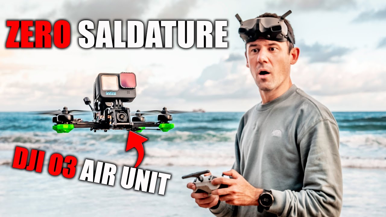 BUILD FPV SENZA SALDATURE con DJI O3 AIR UNIT l Guida Completa