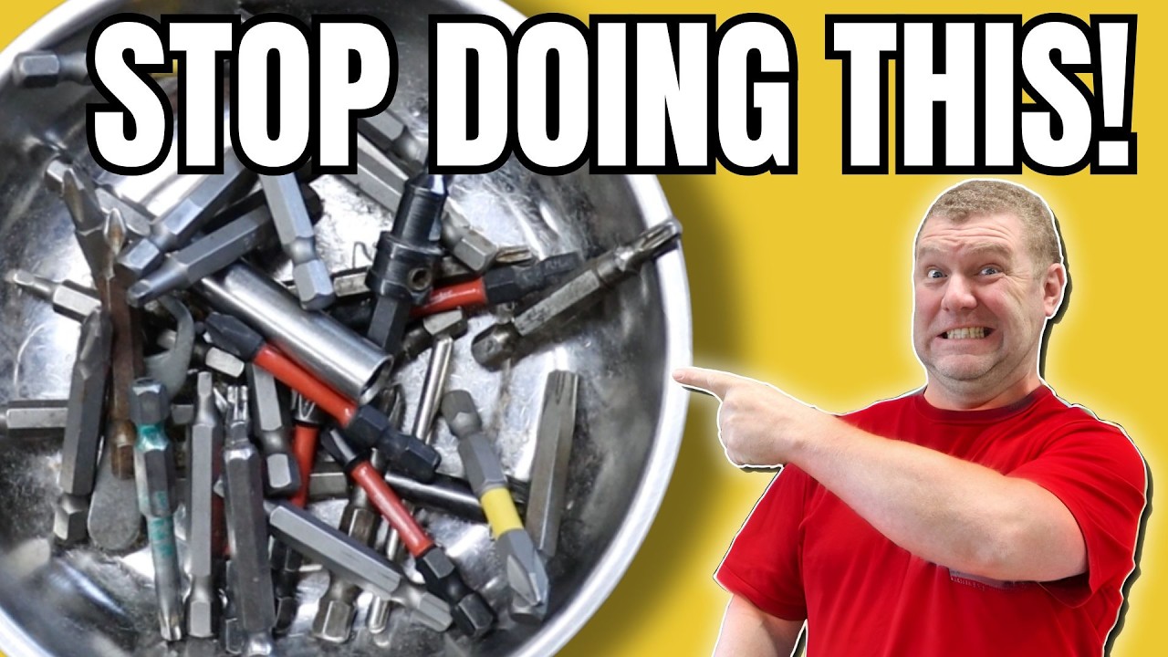 Why don't more people know this drill bit hack?